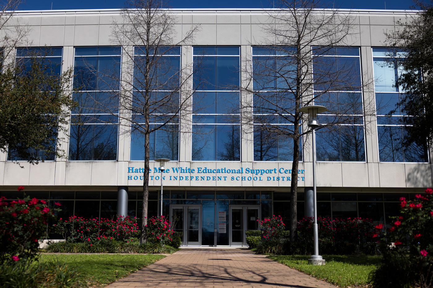 Houston ISD's headquarters in northwest Houston.