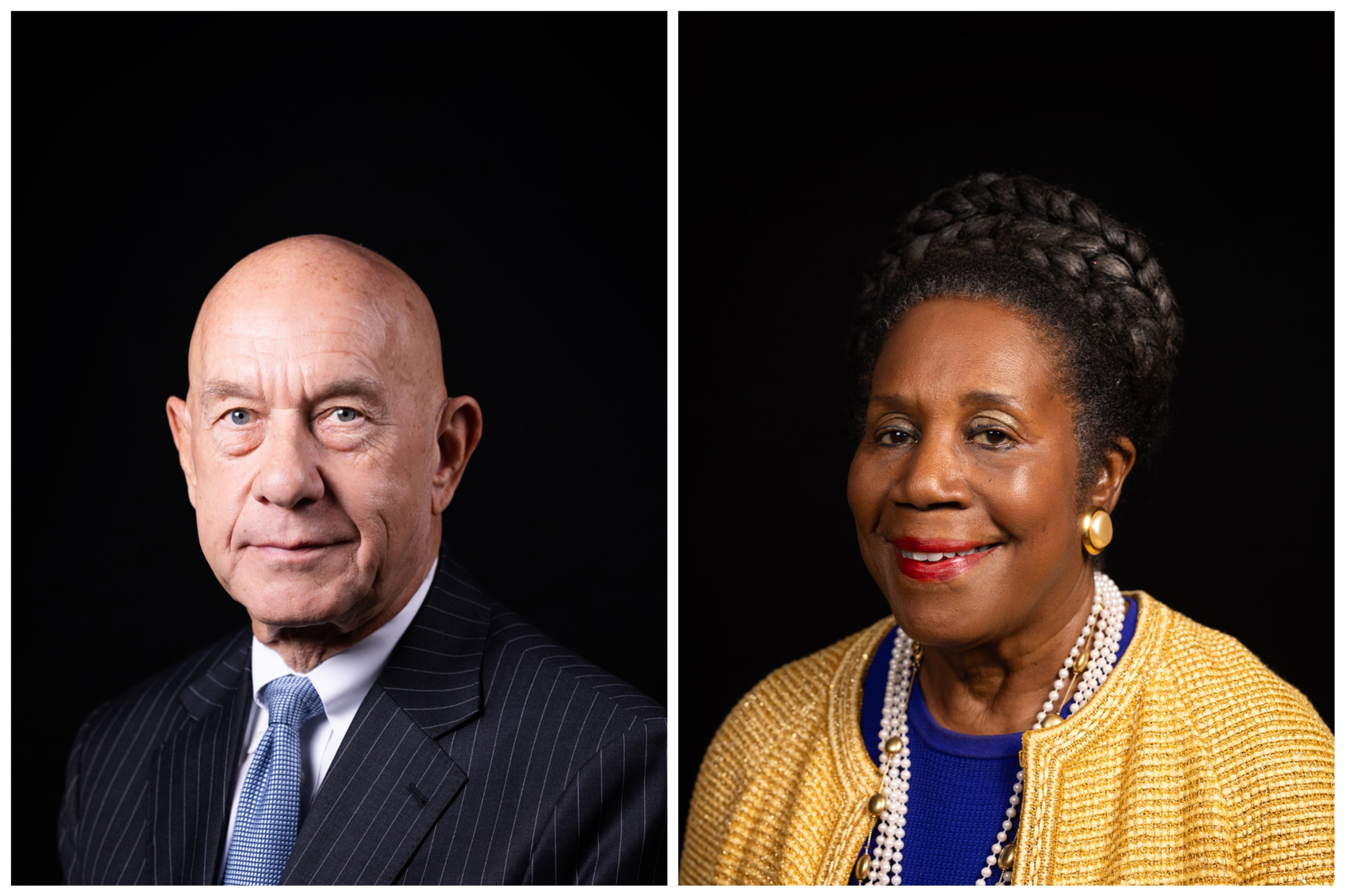 State Sen. John Whitmire, left, and U.S. Rep. Sheila Jackson Lee are headed for a Dec. 9 runoff.