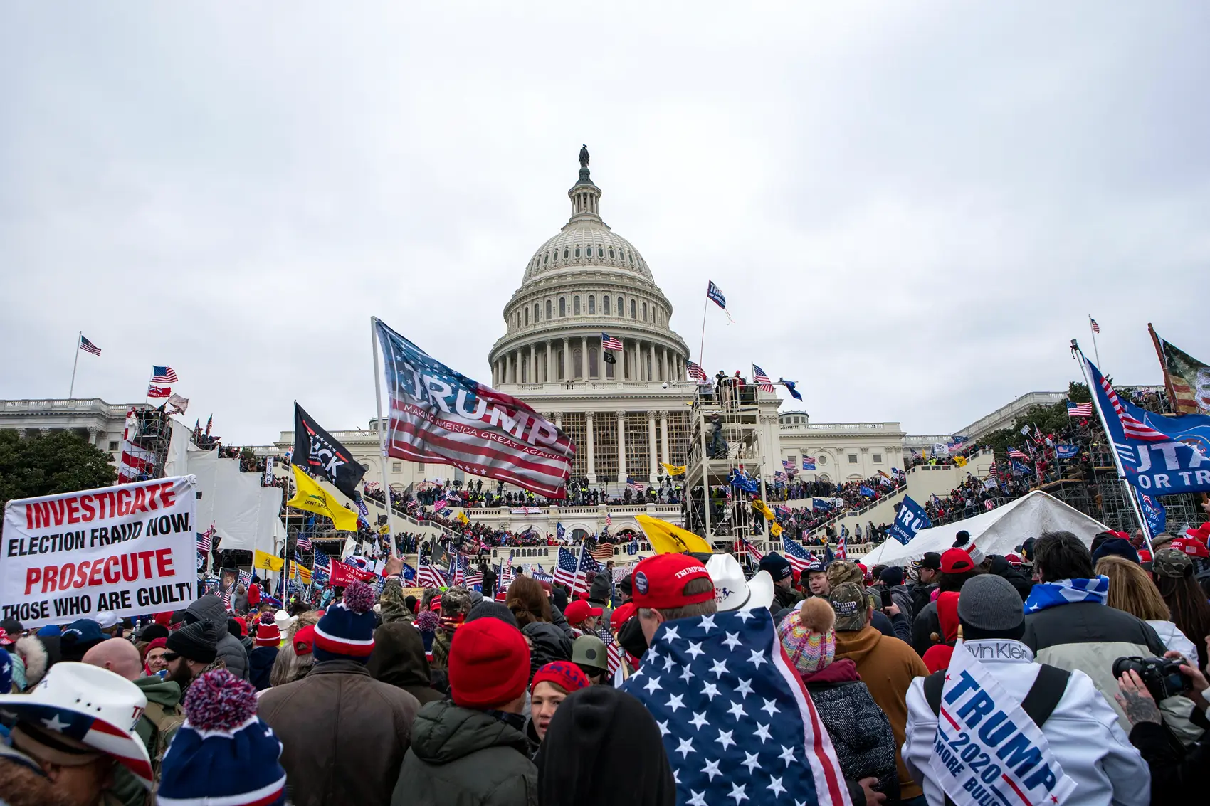 A Katy man, Adam Lejay Jackson, pleaded guilty to assaulting police during the Jan. 6 attack on the U.S. Capitol by supporters of former President Donald Trump.